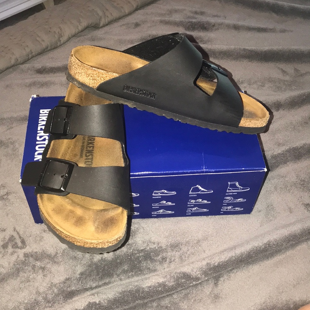 Black Birkenstocks